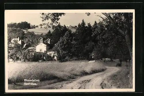 AK Purgstall /Erlauf, Wasserheilanstalt Unternberg