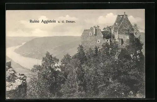 AK Aggstein /Donau, Ruine Aggstein