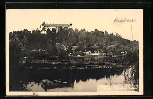 AK Sitzenberg, Schloss vom Wasser aus