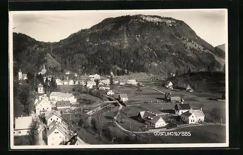 AK Göstling a. d. Ybbs, Ortsansicht aus der Vogelschau