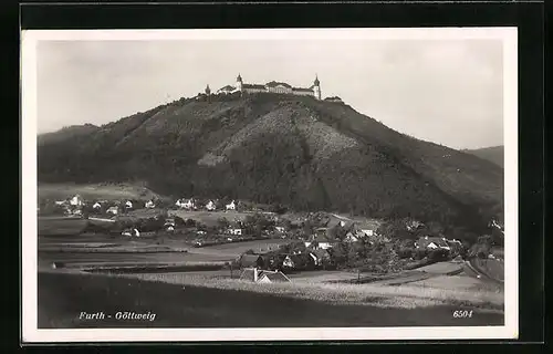 AK Furth, Benediktinerstift Göttweig, Gesamtansicht