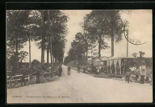 AK Rennes, Inauguration du tramway de Cesson