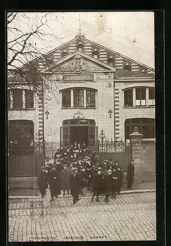 AK Rennes, Imprimeries Oberthur
