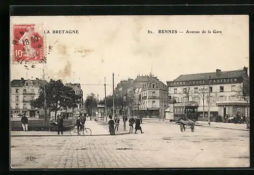 AK Rennes, Avenue de la Gare