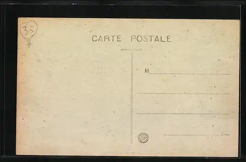 AK Cancale, La Jetée et le Phare