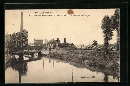 AK Montchanin-les-Mines, Station Electrique