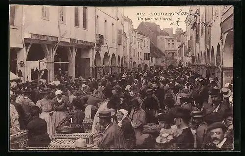 AK Louhans, Un jour de Marché