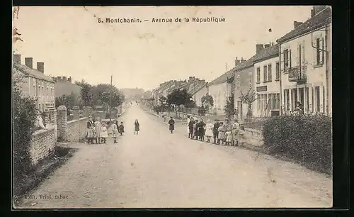 AK Montchanin, Avenue de la Republique