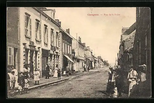 AK Gueugnon, Rue de la Foire