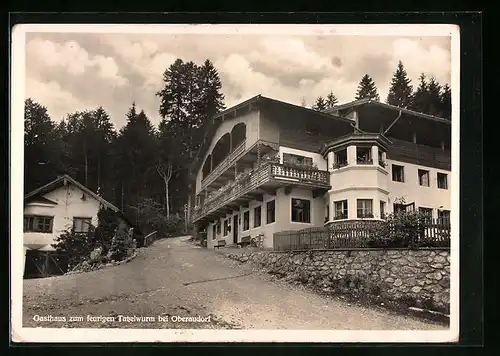 AK Oberaudorf, Gasthaus zum feurigen Tatzelwurm im Kaisergebirge