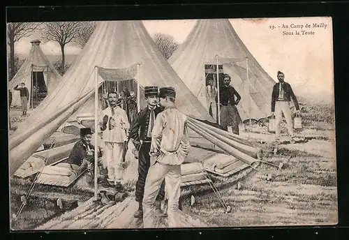 AK Mailly, Sous la Tente