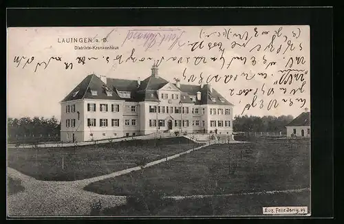 AK Lauingen a. D., Distrikts-Krankenhaus