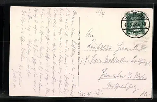 AK Bad Polzin, Kuranlagen am Brodesee