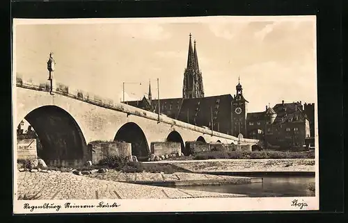 AK Regensburg, Steinerne Brücke