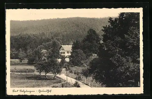 AK Bad Salzungen, Grundhof aus der Vogelschau