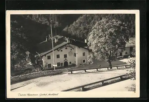 AK Weissbach, Gasthof Mauthäusl