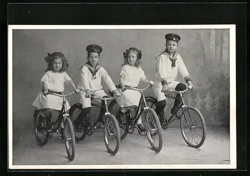 AK Leipzig-Gohlis, Fahrräder und Nähmaschinen Adalbert Poethke, Gothaer Strasse 34