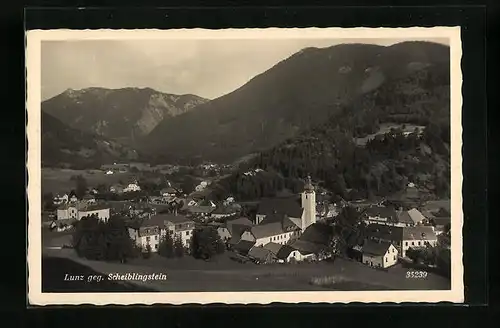 AK Lunz, Ortsansicht gegen Scheiblingstein