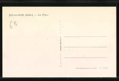 AK Jeu-les-Bois, La Place