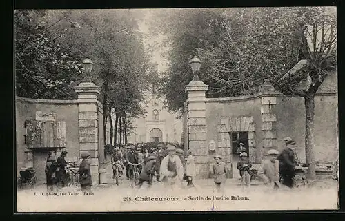 AK Châteauroux, Sortie de l`usine Balsan