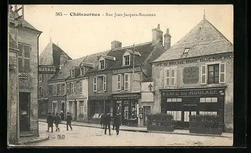 AK Châteauroux, Rue Jean-Jacques-Rousseau, Strassenpartie