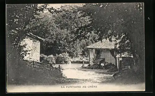 AK La Fontaine au Chêne, Une vue