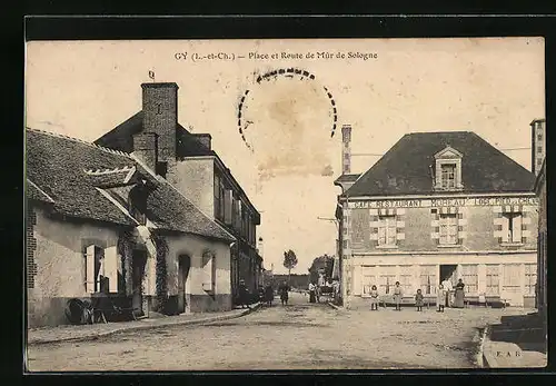 AK Gy, Place et Route de Mûr de Sologne