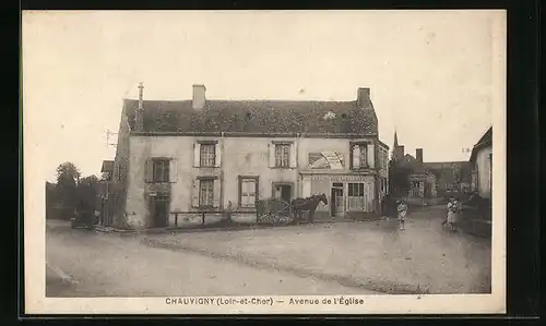 AK Chauvigny, Avenue de l`Église