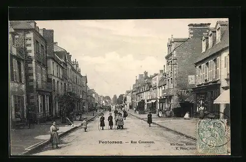 AK Pontorson, Rue Couesnon