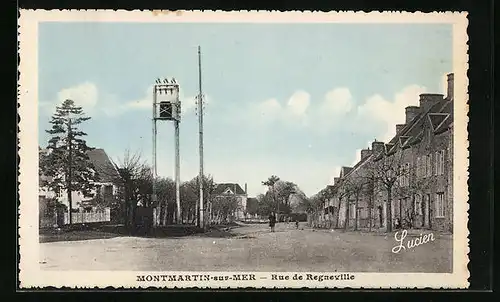 AK Montmartin-sur-Mer, Rue de Regneville