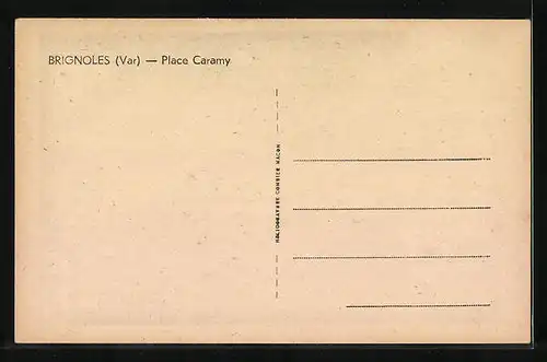 AK Brignoles, Place Caramy