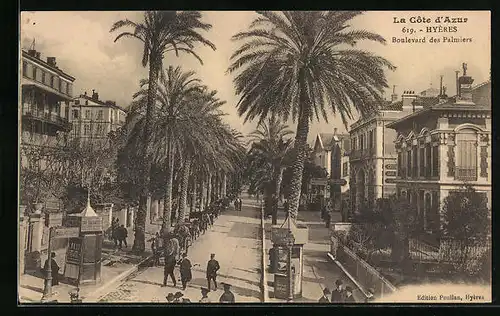AK Hyères, Boulevard des Palmiers