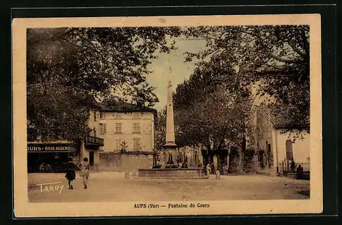 AK Aups, Fontaine du Cours