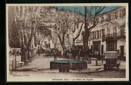 AK Méounes, La Place de l`Eglise