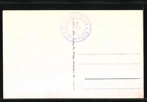 AK Wöbbelin, Körnergrab mit Kapelle