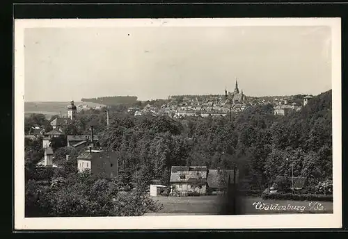 AK Waldenburg i /Sa., Teilansicht