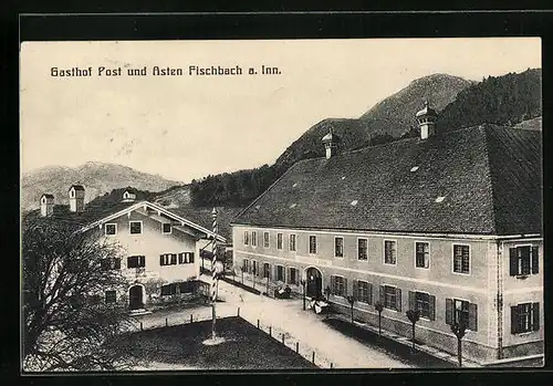 AK Fischbach a. Inn, Gasthof Post und Asten