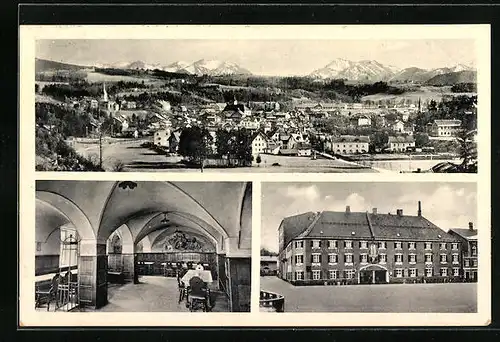 AK Miesbach /Bayern, Gasthof Weitzingerbräu mit Bräustübl, Inh. Josef Wildgruber, Brauerei