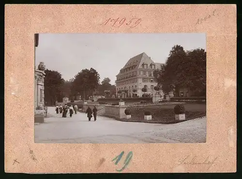 Fotografie Brück & Sohn Meissen, Ansicht Bad Elster, Hotel Sachsenhof