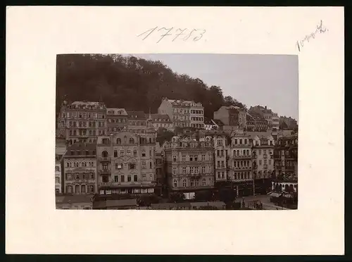 Fotografie Brück & Sohn Meissen, Ansicht Karlsbad, Anfang der Alten Wiese