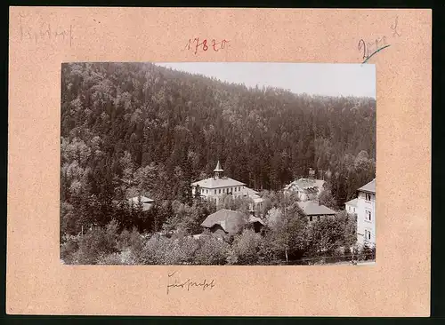 Fotografie Brück & Sohn Meissen, Ansicht Kipsdorf, Partie am Hotel Fürstenhof