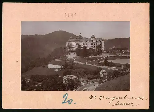 Fotografie Brück & Sohn Meissen, Ansicht Karlsbad, Hotel Imperial