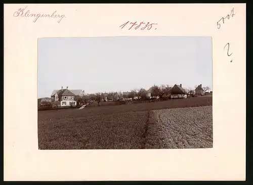 Fotografie Brück & Sohn Meissen, Ansicht Klingenberg, Partie in Neuklingenberg