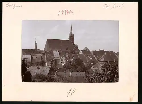 Fotografie Brück & Sohn Meissen, Ansicht Bautzen, Blick zum Petridom