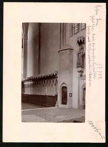 Fotografie Brück & Sohn Meissen, Ansicht Meissen i. Sa., Hohes Chor im Meissener Dom