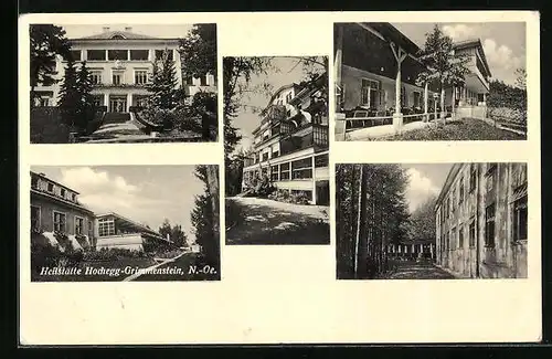 AK Hochegg-Grimmenstein, Heilstätte, Mehrfachansicht