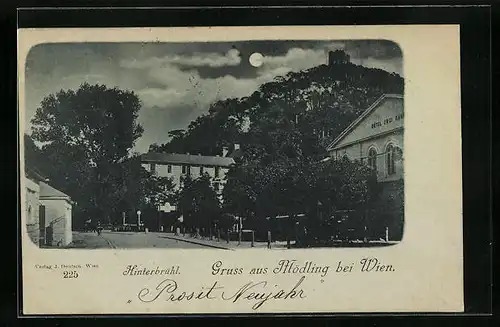 Mondschein-AK Mödling, Hinterbrühl