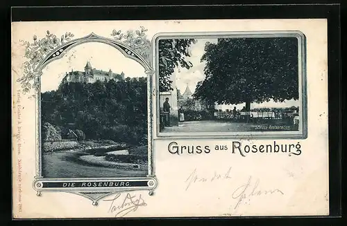 AK Rosenburg, Schloss-Restaurant, Die Rosenburg