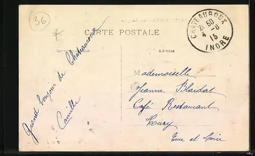 AK Chateauroux, Place Lafayette