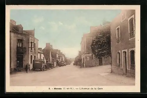 AK Messac, L`Avenue de la Gare